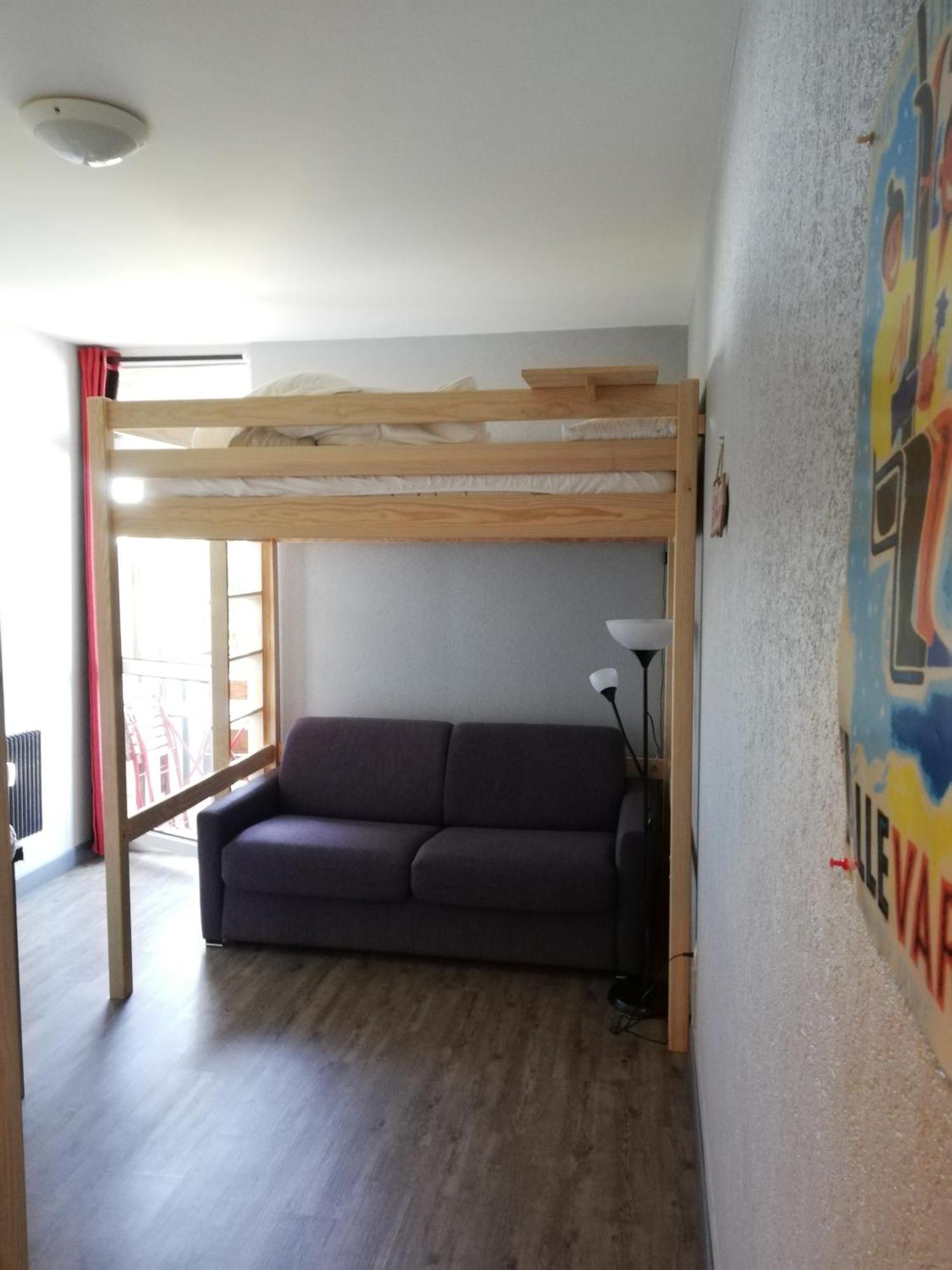 Appartement Studio au Clos des Gentianes à Allevard Chambre photo